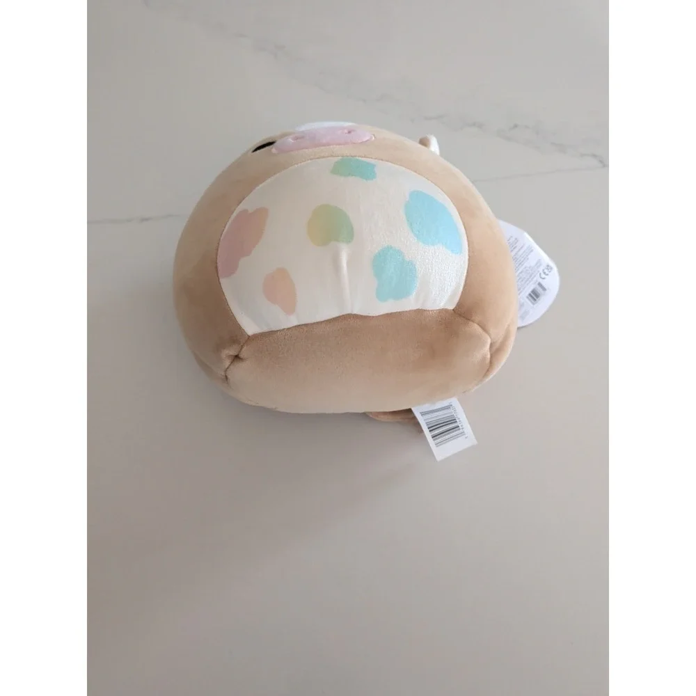 Squishmallows 7.5" Griella Brown Rainbow Spot Cow Release 2022 Kellytoy - Picture 4 of 5
